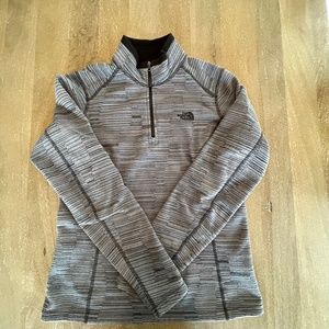 The North Face Women's Gray/Black Fleece Size Medium